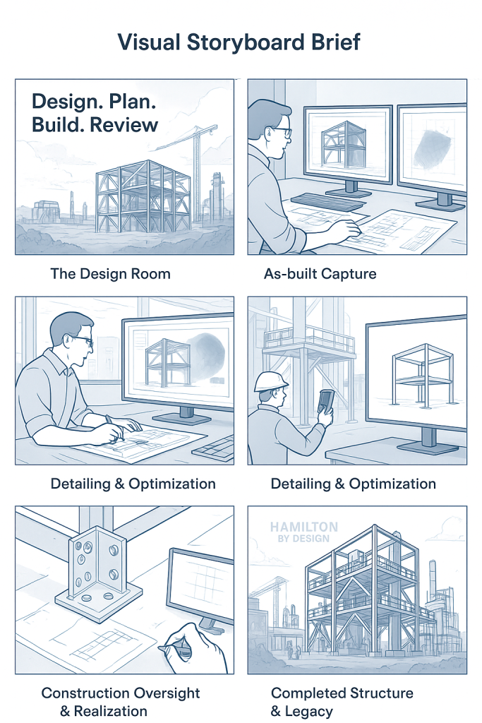 structural drafting and 3D LiDAR scanning