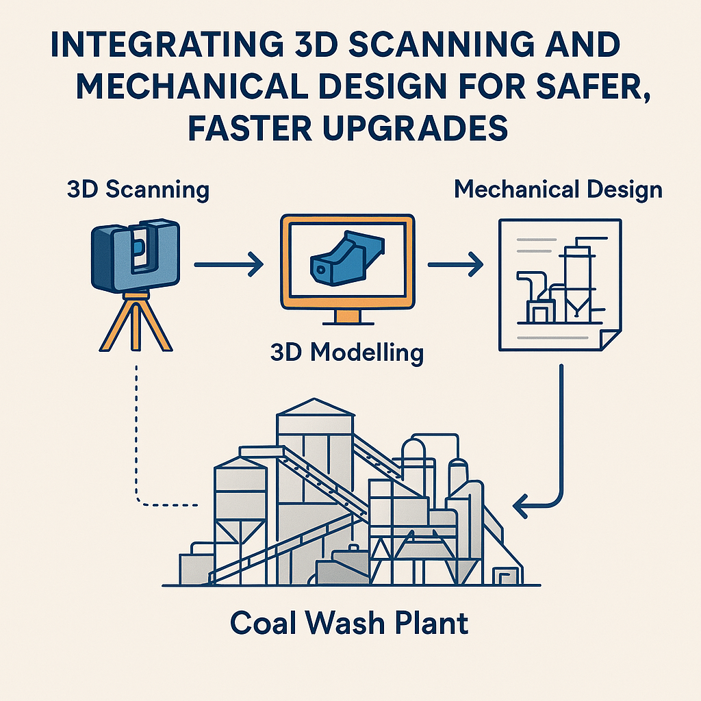 plant maintenance, fabrication drawings, point cloud