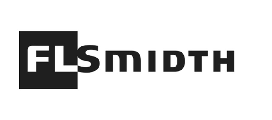FLSmidth logo featuring the letters ‘FLS’ in a black square followed by ‘midth’ in bold black text