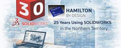 Engineering-led SolidWorks drafting in the Northern Territory with 25 years of Hamilton By Design experience