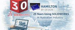 Engineering-led SolidWorks drafting in Australia with 25 years of Hamilton By Design experience