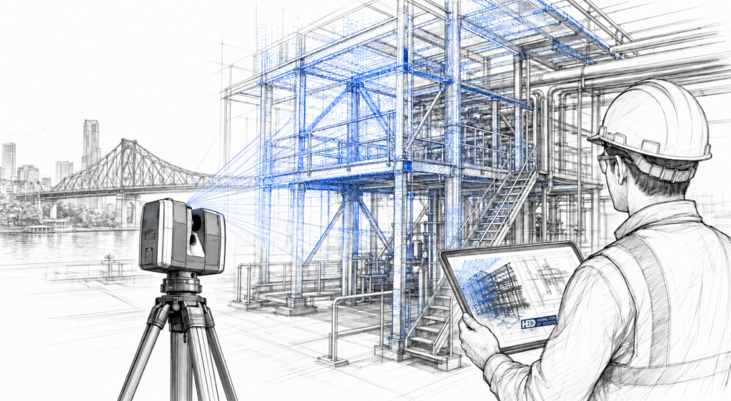 3D Scan Structural Draft Brisbane - Hamilton By Design Co.