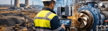 Industrial engineering services including 3D laser scanning mechanical engineering and pump rebuilding in Central Queensland
