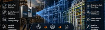 3D laser scanning for industrial plants