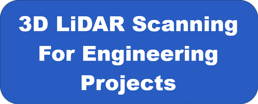 3D LiDAR Scanning for Engineering Projects title graphic featuring bold white text on a blue rounded rectangle background.