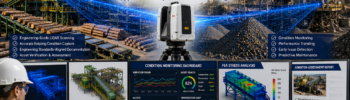 Engineering-grade LiDAR scanning, condition monitoring, and FEA analysis workflow for timber processing and mining equipment reliability.