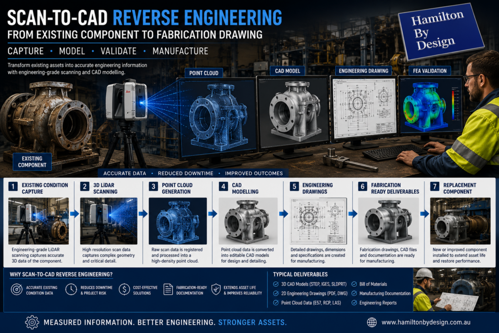 From Existing Component to Fabrication Drawing: How Scan-to-CAD ...