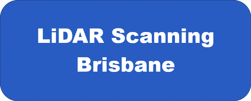 LiDAR Scanning Brisbane title graphic with white text on a blue background promoting terrestrial LiDAR scanning, point cloud capture and reality capture services in Brisbane, Queensland.